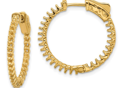 14k Yellow Gold Earrings Style XE3242 - Classique Jewelry Inc.