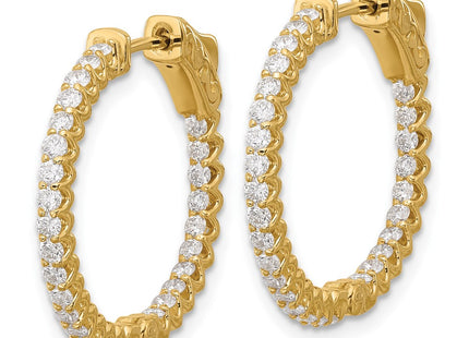 14k Yellow Gold Earrings Style XE3242AA - Classique Jewelry Inc.