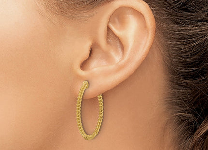14k Yellow Gold Earrings Style XE3243 - Classique Jewelry Inc.