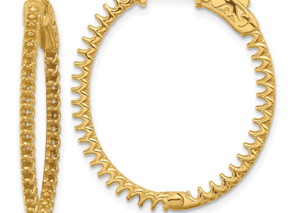 14k Yellow Gold Earrings Style XE3243AA - Classique Jewelry Inc.