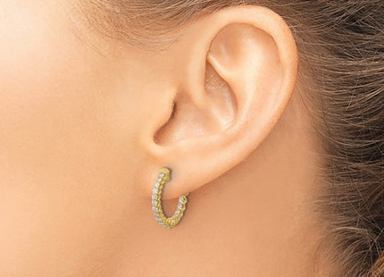 14k Yellow Gold Earrings Style XE3245AA - Classique Jewelry Inc.