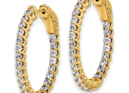 14k Yellow Gold Earrings Style XE3248AA - Classique Jewelry Inc.