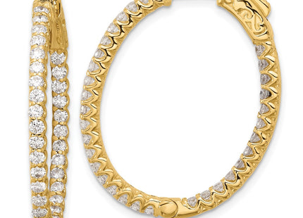 14k Yellow Gold Earrings Style XE3249AA - Classique Jewelry Inc.