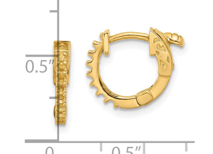 14k Yellow Gold Earrings Style XE3250 - Classique Jewelry Inc.