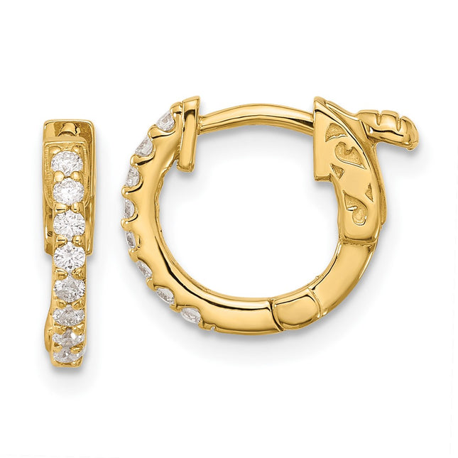 14k Yellow Gold Earrings Style XE3250AA - Classique Jewelry Inc.