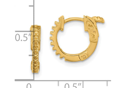 14k Yellow Gold Earrings Style XE3251 - Classique Jewelry Inc.