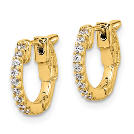 14k Yellow Gold Earrings Style XE3251AA - Classique Jewelry Inc.