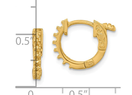 14k Yellow Gold Earrings Style XE3252 - Classique Jewelry Inc.