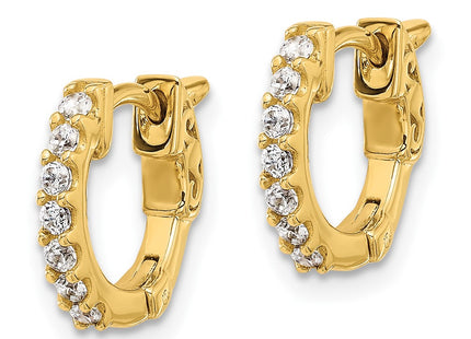 14k Yellow Gold Earrings Style XE3252AA - Classique Jewelry Inc.