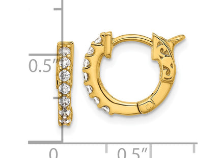 14k Yellow Gold Earrings Style XE3252AA - Classique Jewelry Inc.