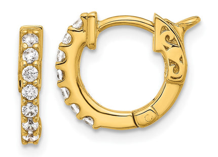 14k Yellow Gold Earrings Style XE3252AA - Classique Jewelry Inc.