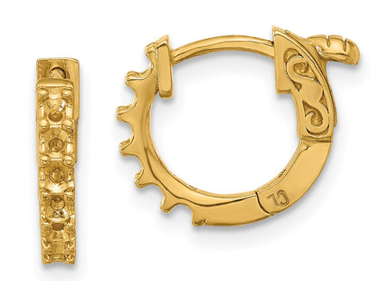 14k Yellow Gold Earrings Style XE3253 - Classique Jewelry Inc.