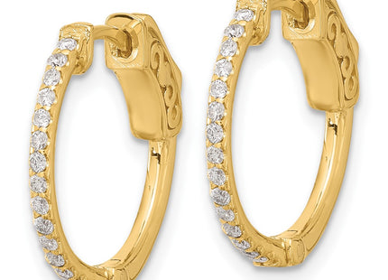 14k Yellow Gold Earrings Style XE3254AA - Classique Jewelry Inc.