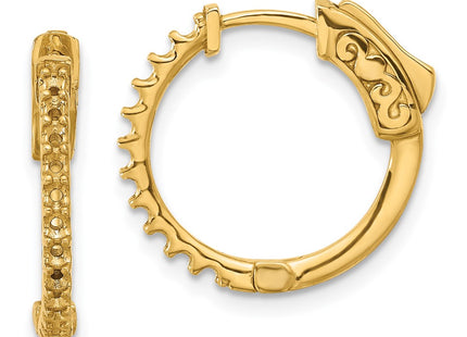 14k Yellow Gold Earrings Style XE3256 - Classique Jewelry Inc.