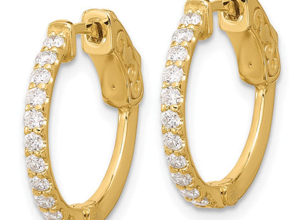 14k Yellow Gold Earrings Style XE3256AA - Classique Jewelry Inc.