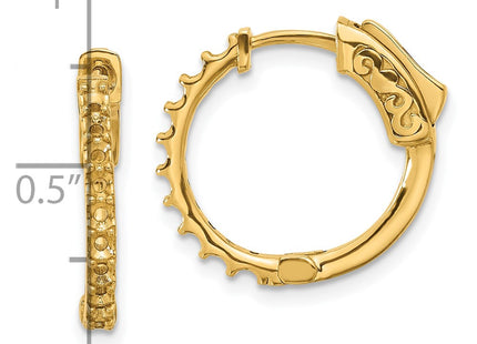 14k Yellow Gold Earrings Style XE3257 - Classique Jewelry Inc.
