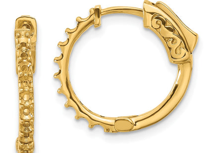 14k Yellow Gold Earrings Style XE3257 - Classique Jewelry Inc.