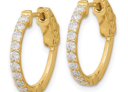 14k Yellow Gold Earrings Style XE3257AA - Classique Jewelry Inc.