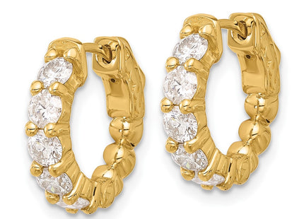 14k Yellow Gold Earrings Style XE3260AA - Classique Jewelry Inc.