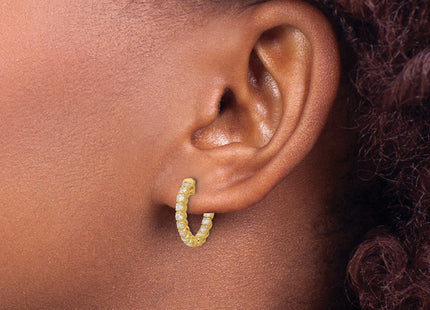 14k Yellow Gold Earrings Style XE3261AA - Classique Jewelry Inc.