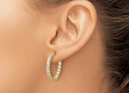 14k Yellow Gold Earrings Style XE3263AA - Classique Jewelry Inc.