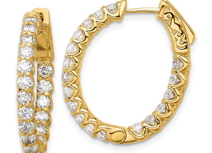 14k Yellow Gold Earrings Style XE3263AA - Classique Jewelry Inc.