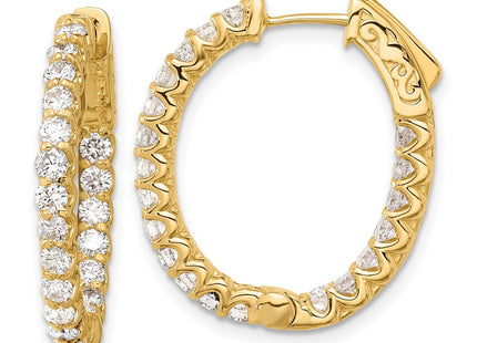 14k Yellow Gold Earrings Style XE3264AA - Classique Jewelry Inc.