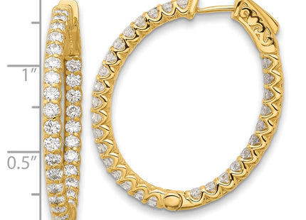 14k Yellow Gold Earrings Style XE3265AA - Classique Jewelry Inc.