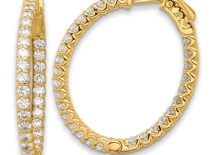 14k Yellow Gold Earrings Style XE3265AA - Classique Jewelry Inc.