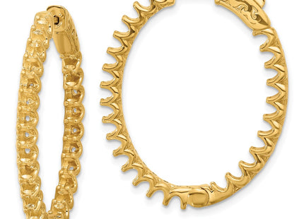 14k Yellow Gold Earrings Style XE3266 - Classique Jewelry Inc.