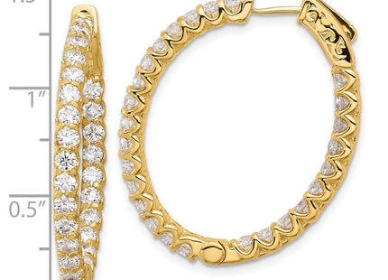 14k Yellow Gold Earrings Style XE3266AA - Classique Jewelry Inc.