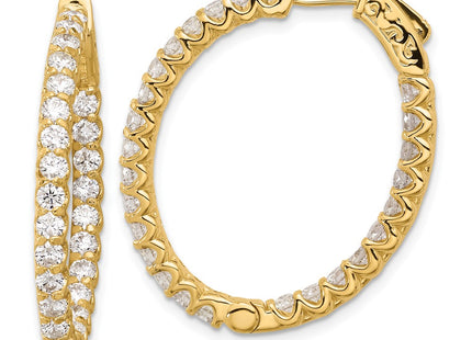 14k Yellow Gold Earrings Style XE3266AA - Classique Jewelry Inc.