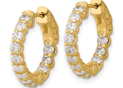 14k Yellow Gold Earrings Style XE3268AA - Classique Jewelry Inc.