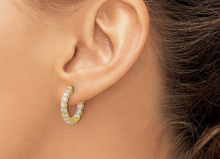 14k Yellow Gold Earrings Style XE3268AA - Classique Jewelry Inc.