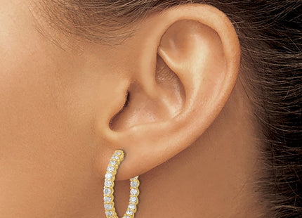 14k Yellow Gold Earrings Style XE3269AA - Classique Jewelry Inc.