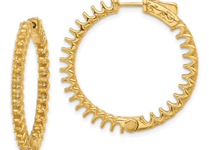 14k Yellow Gold Earrings Style XE3270 - Classique Jewelry Inc.