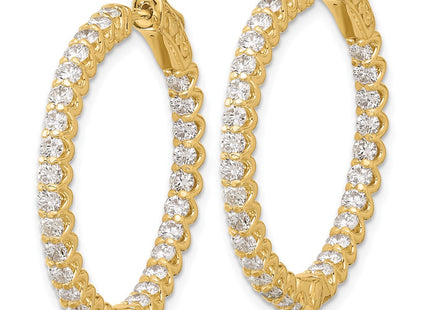 14k Yellow Gold Earrings Style XE3270AA - Classique Jewelry Inc.