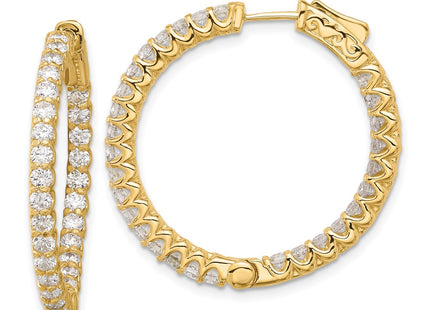 14k Yellow Gold Earrings Style XE3270AA - Classique Jewelry Inc.