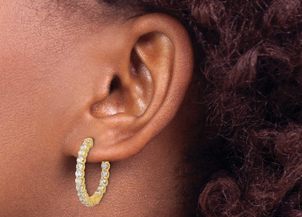 14k Yellow Gold Earrings Style XE3271AA - Classique Jewelry Inc.