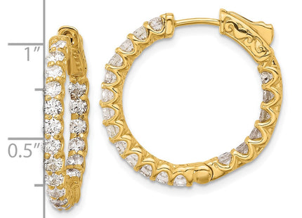 14k Yellow Gold Earrings Style XE3271AA - Classique Jewelry Inc.