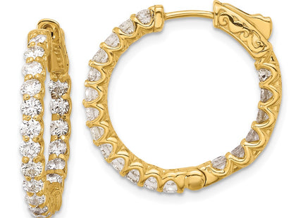 14k Yellow Gold Earrings Style XE3271AA - Classique Jewelry Inc.