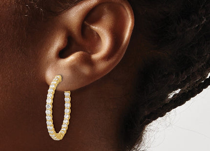 14k Yellow Gold Earrings Style XE3272AA - Classique Jewelry Inc.