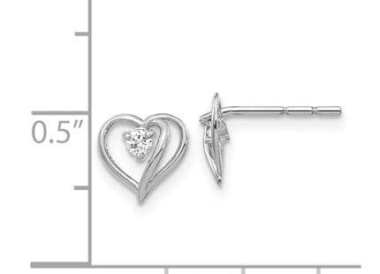 14k White Gold Jewelry Style XE40WAAA - Classique Jewelry Inc.