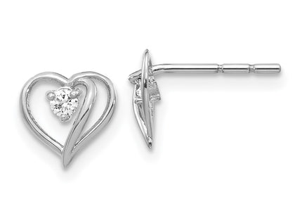 14k White Gold Jewelry Style XE40WAAA - Classique Jewelry Inc.