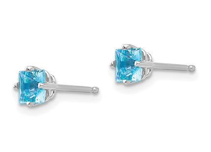 14k White Gold Earrings Style XE60W - Classique Jewelry Inc.