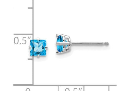 14k White Gold Earrings Style XE60W - Classique Jewelry Inc.