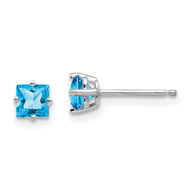 14k White Gold Earrings Style XE60W - Classique Jewelry Inc.