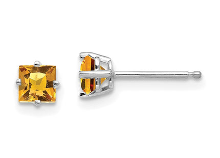14k White Gold Earrings Style XE60WCI - Classique Jewelry Inc.