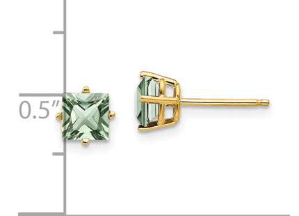 14k Yellow Gold Earrings Style XE61AG - Classique Jewelry Inc.