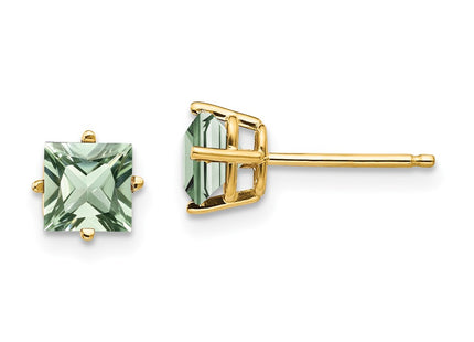 14k Yellow Gold Earrings Style XE61AG - Classique Jewelry Inc.